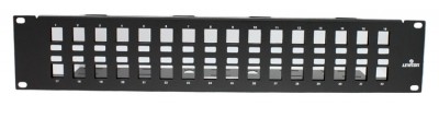 32 Port Fully Loaded Bnc Coaxial Patch Panel 2u Computer Cable Store