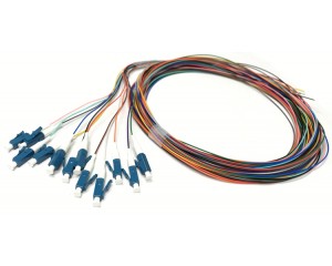 12 Fiber Singlemode LC Connector Fiber Optic Pigtail Kit